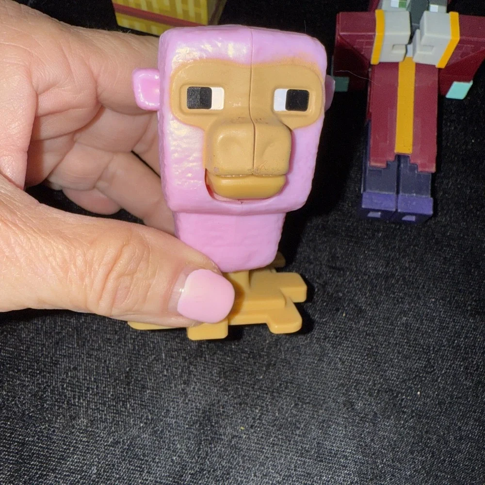 minecraft lot figures Glasses Cube. Spider Soldier‎ Etc. 4644